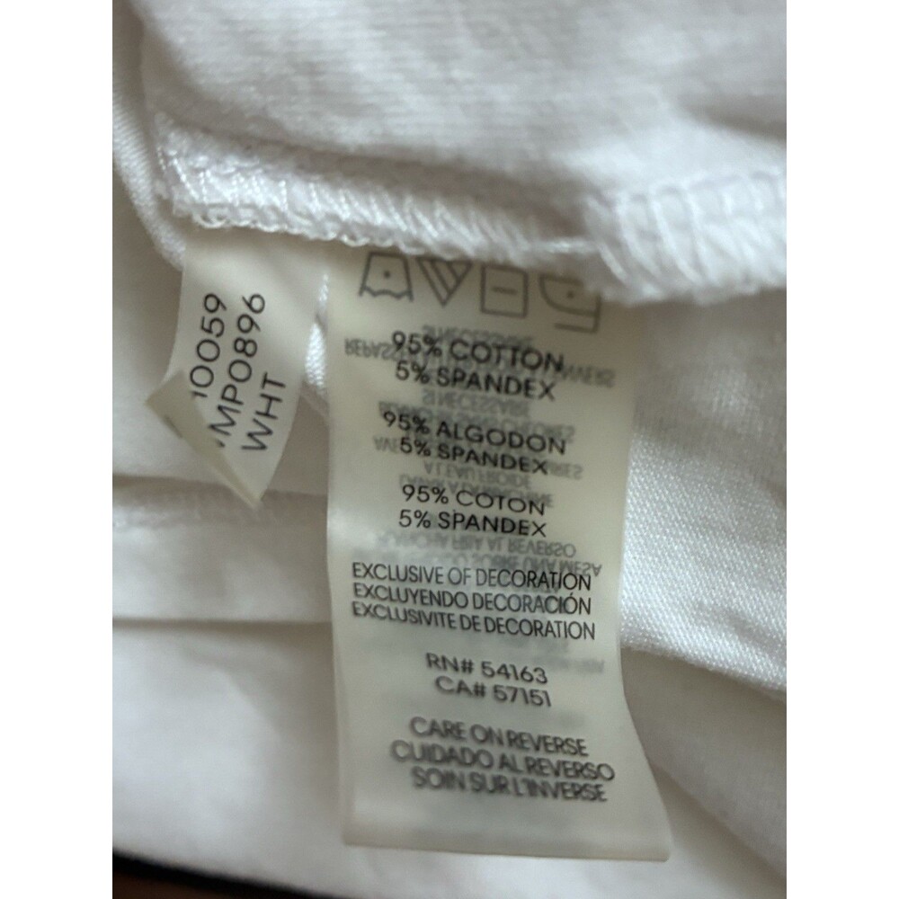 Karl Lagerfeld Women’s White Shirt With Cat Size Large - Picture 8 of 10